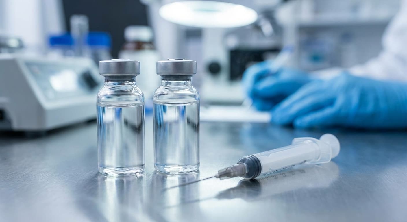 Side by side comparison diagram of BPC-157 and TB-500 peptide recovery pathways