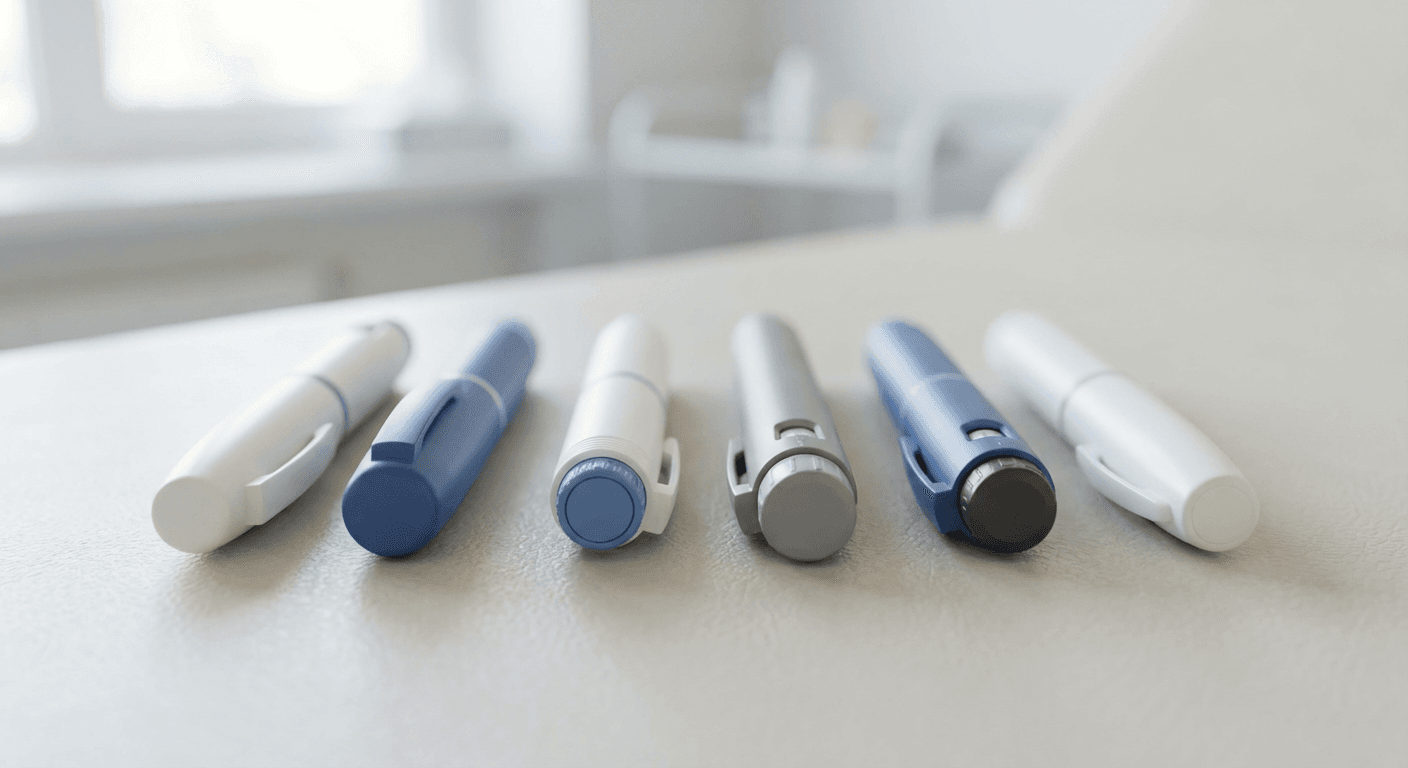 Overview of GLP-1 receptor agonist medications for weight loss and diabetes