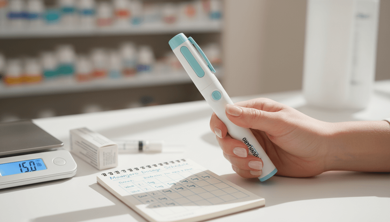 Mounjaro Weight Loss Dosage Schedule for Beginners