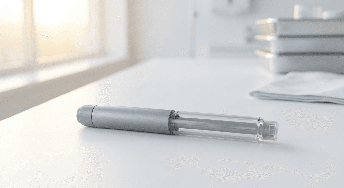 Tirzepatide injection pen used for weight loss and type 2 diabetes management
