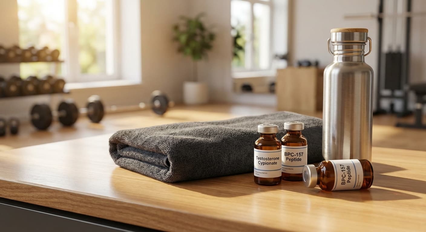 Guide to combining testosterone replacement therapy with peptide therapy for optimization