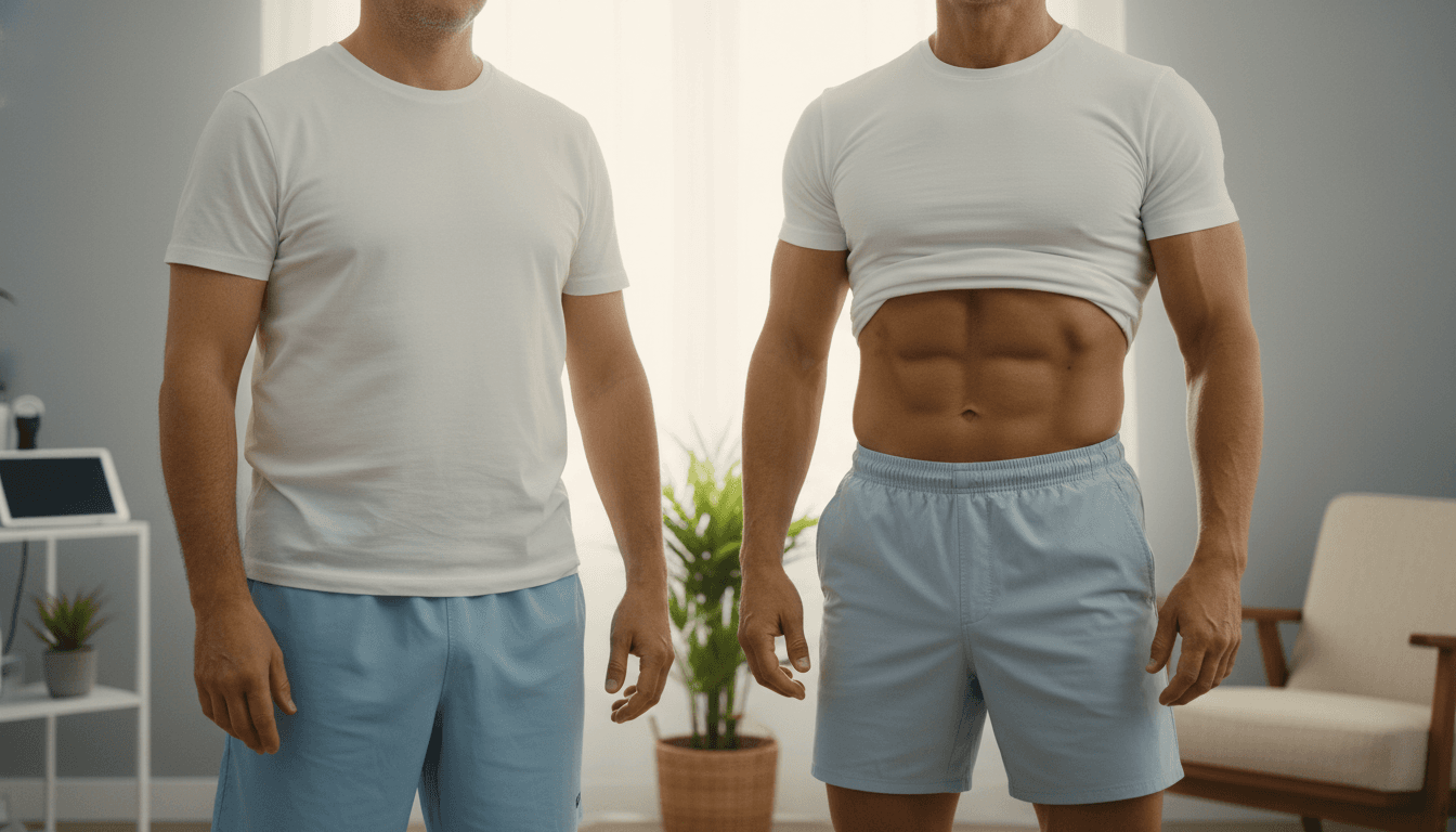 What do TRT before and after results really look like?