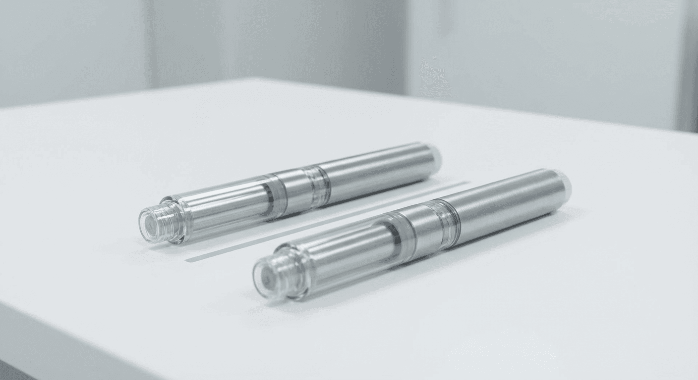 Comparison of Wegovy and Ozempic semaglutide injection pens side by side