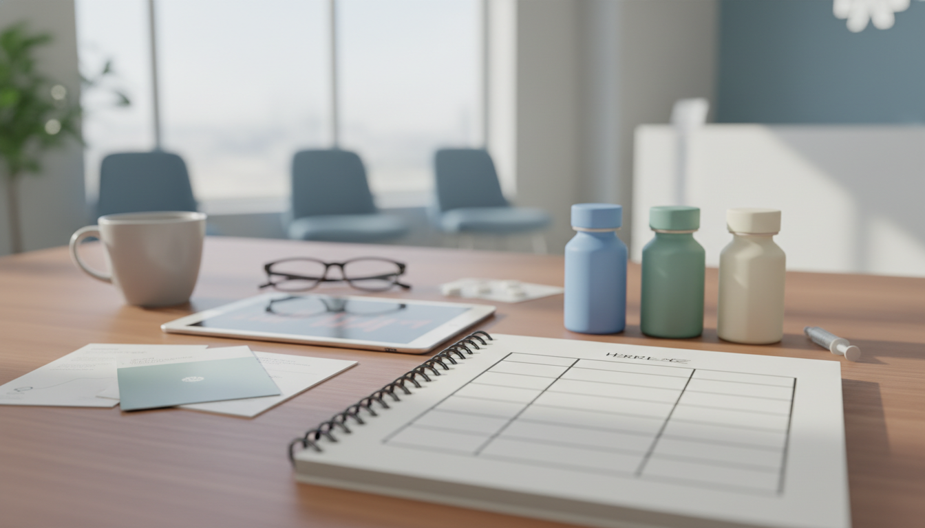 A simple chart comparing Midi Health, Alloy, and Winona on key features like "Insurance Accepted?", "Treatment Type (FDA-approved vs. Compounded)", and "Average Monthly Cost".